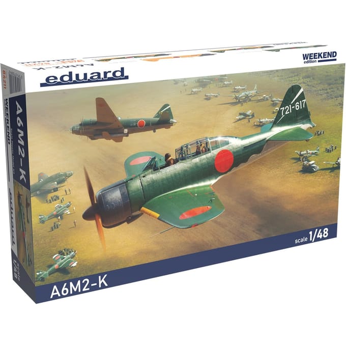 Eduard Weekend Edition Japan Plastic Modelbouwkit EDU84211 1/48 A6M2-K (Vliegtuig)