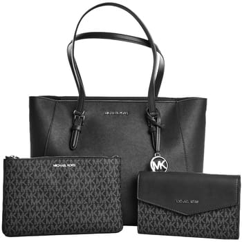 Handtas Dames Michael Kors CHARLOTTE Zwart 34 x 27 x 11 cm