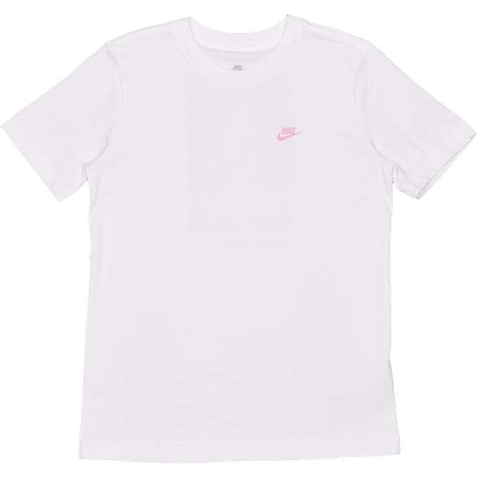 Nike Tn T-shirts Kinder - Wit - Maat 158 - 170 CM - Katoen Jersey