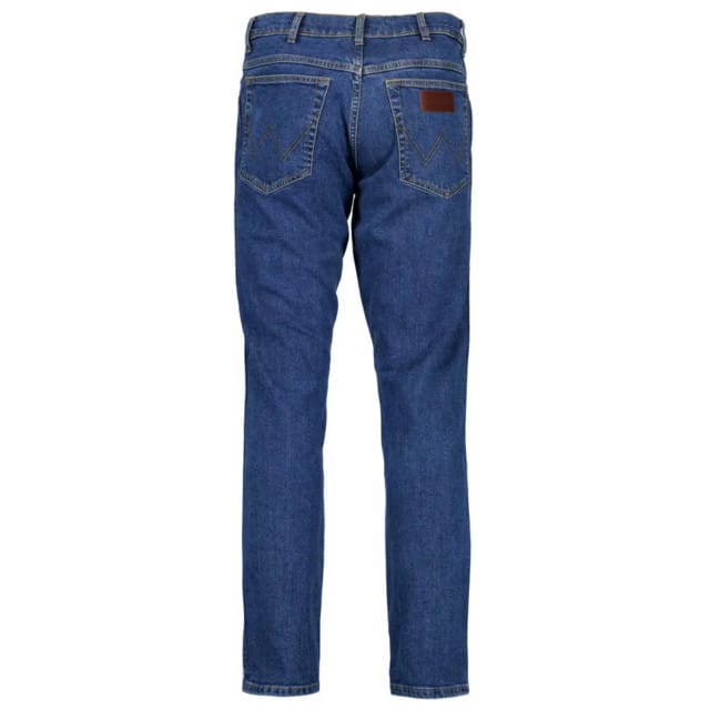 Wrangler Texas Str Heren Regular Fit Jeans Blauw - Maat W38 X L36