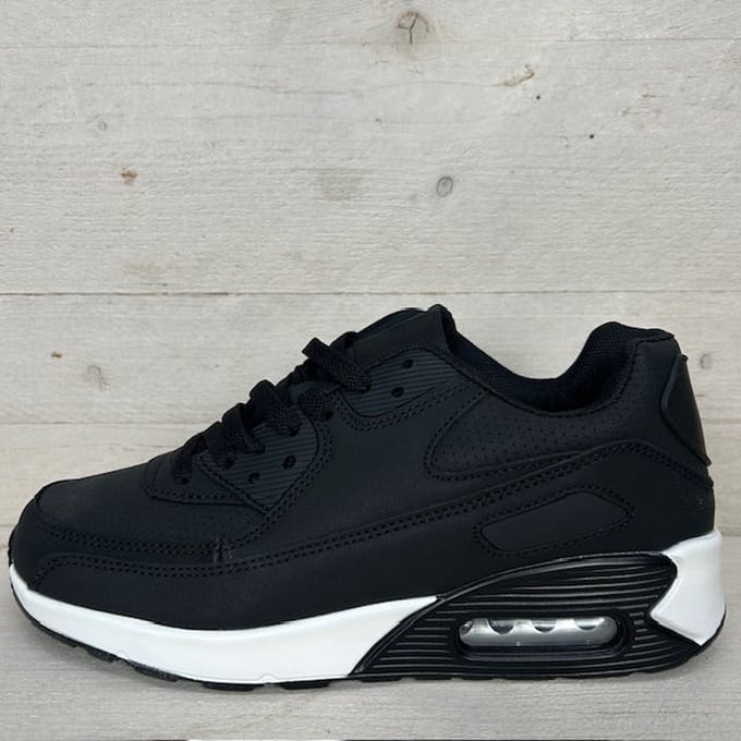 Gave air sneakers zwart wit (maat 36 t/m 45) 37 / Zwart wit