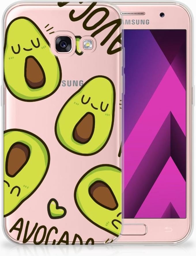Samsung Galaxy A3 2017 Telefoonhoesje met Naam Avocado Singing