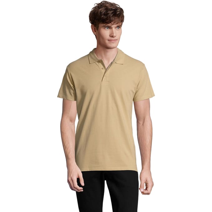 SOLS Heren Lente II Poloshirt (Zand)