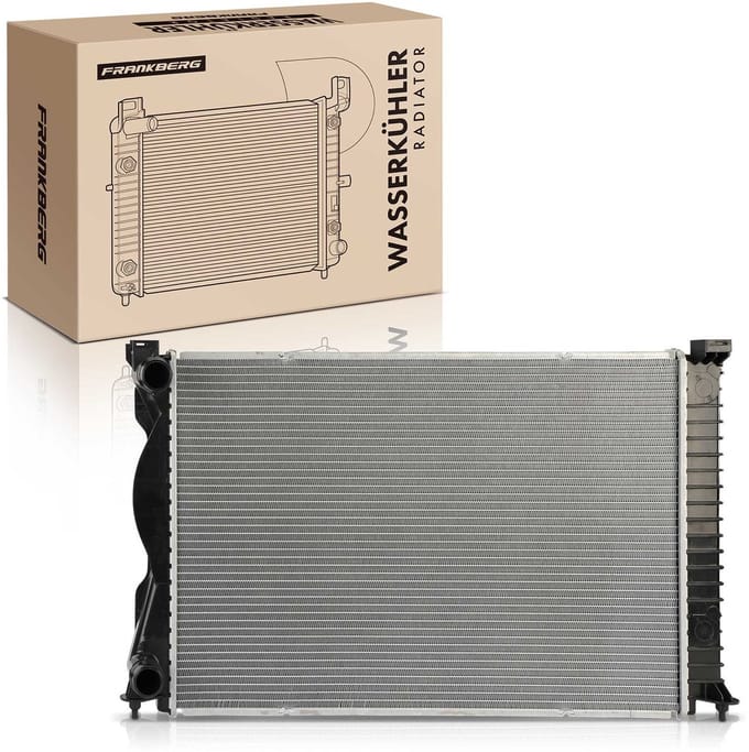 Frankberg 1x radiator waterkoeler motorkoeler voor Audi