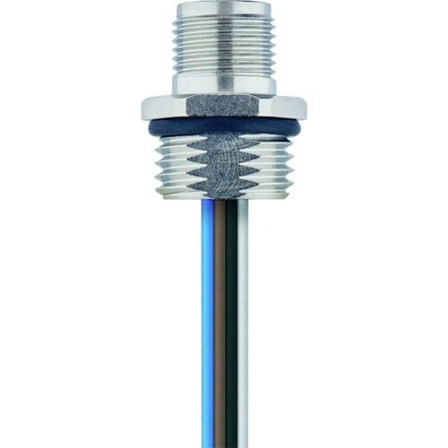 Escha 8071810 Flensstekker M16 Aantal polen (sensoren): 8 0.5 m 1 stuk(s) Piece