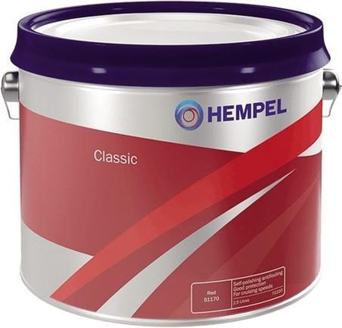 Hempel Classic 71220 2500 ML Rood
