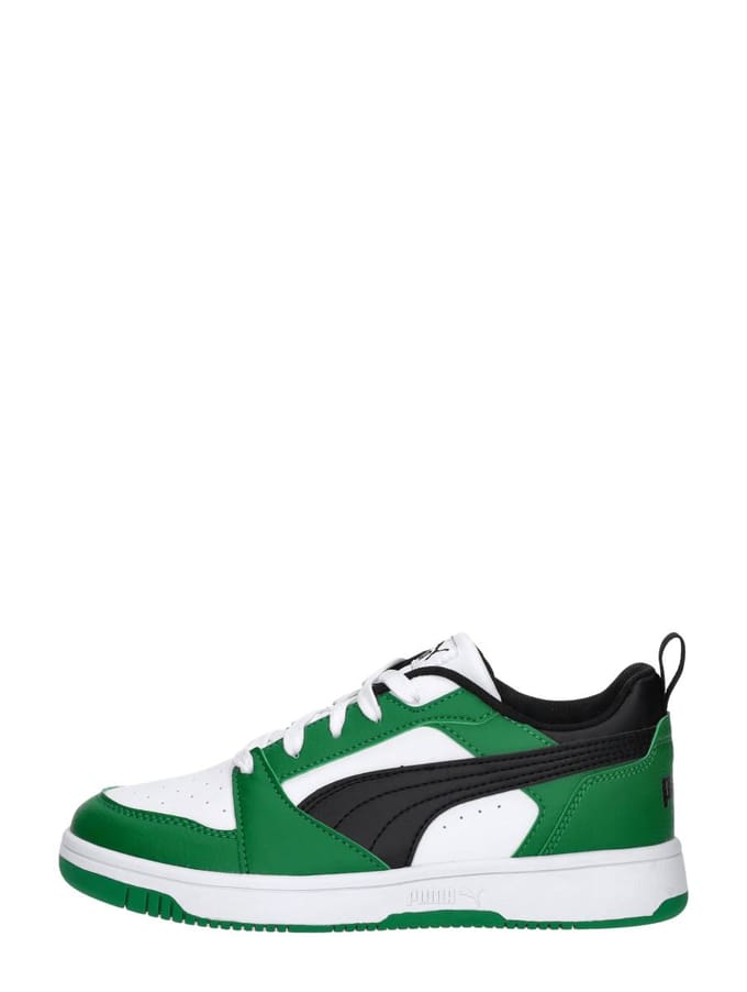 Puma Rebound V6 Lage sneakers - Jongens - Groen - Maat 29