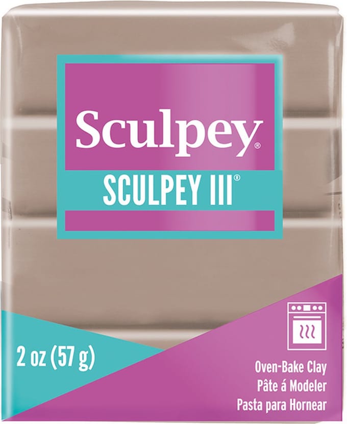 Klei III hazelnut - 57 gr - Sculpey