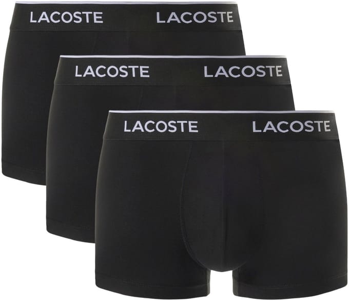 Boxershort met elastische band in een set van 3 stuks