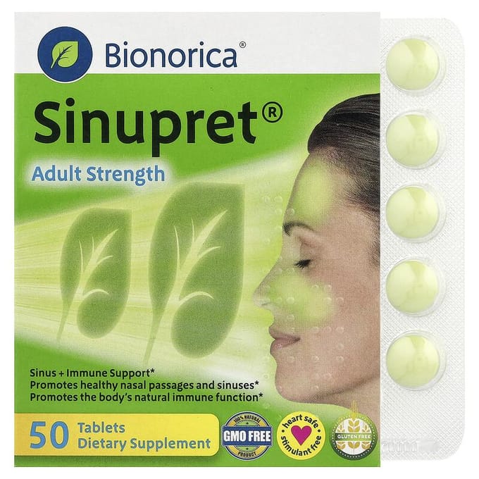 Sinupret®, Force Adulte, 50 Comprimés
