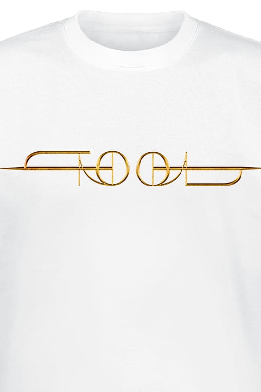 Tool T-shirt - Gold ISO - S tot XXL - voor Mannen - wit