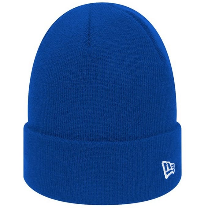 New Era Gebreide muts Unisex Volwassenen Vlag (Koningsblauw)
