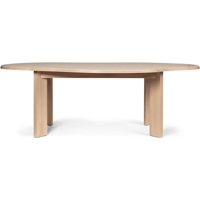 Ferm Living Tarn tafel - beuken, wit geolied - 220 cm