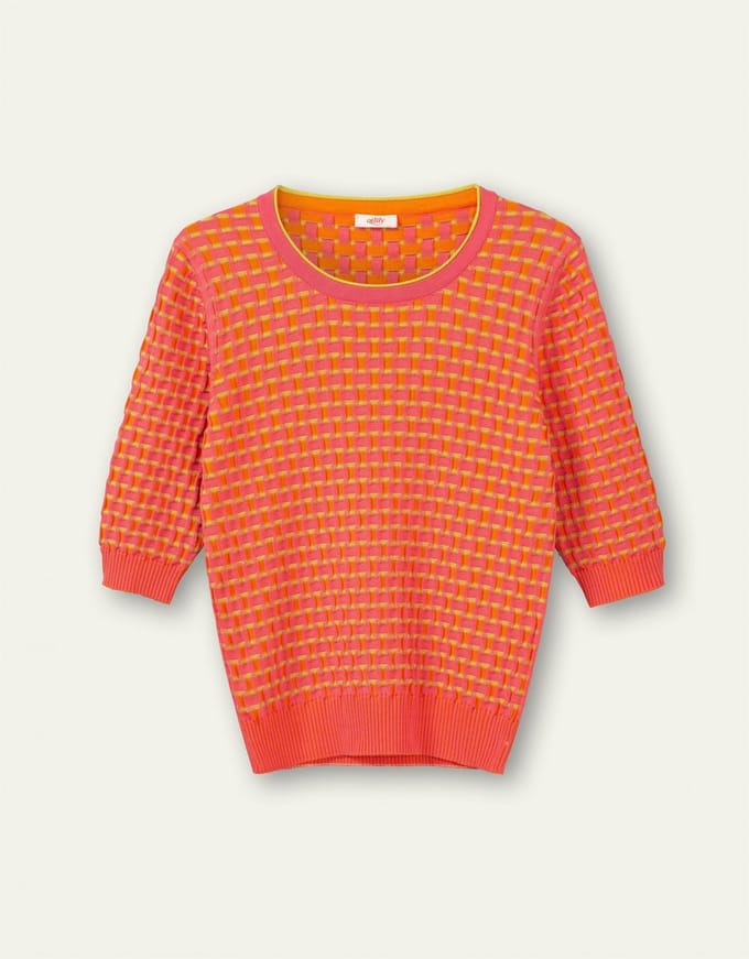 Oilily Kerria - Trui - Dames - Roze - XXL