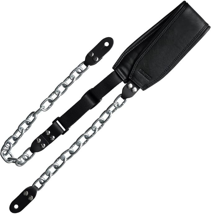 Richter Succubus Black / Silver Gitaarband met Metalen Schakels 1951