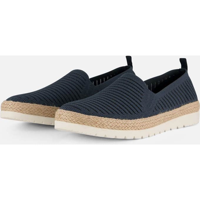 Skechers Flexpadarille 3.0 -Pastel Sky - Dames Espadrilles - Navy