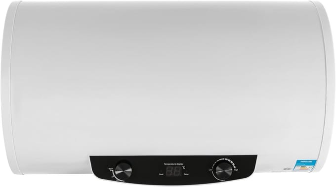 Elektrische boiler - Warmwaterapparaat - Douchen en afwassen - Digitale temperatuurweergave - 70 liter - Wit