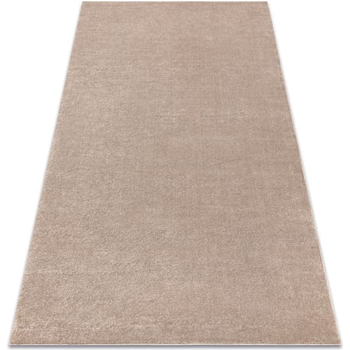 Kleden Rugsx Tapijt SOFTY uniform, enkele kleur beige 60x100 cm