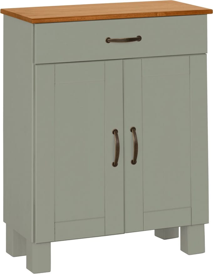 Alby-Badkamermeubel - 2-deurs 1-lade - Groen