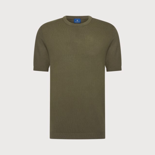 Blue Industry Luxe knitted t-shirt |