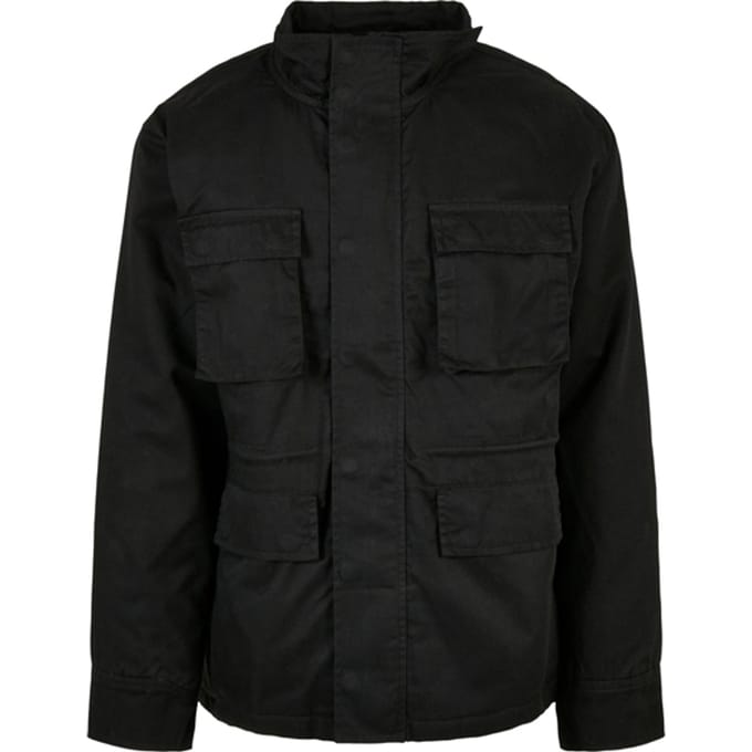 Urban Classics - Big M-65 Jacket - S - Zwart