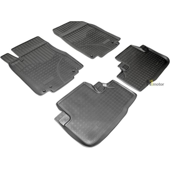 NORM Liners | Tapis De Sol En Caoutchouc TPE Toutes Saisones Pour Honda CR-V 2012-2016 noir