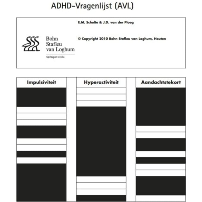 Adhd-Vragenlijst Avl - Scholte