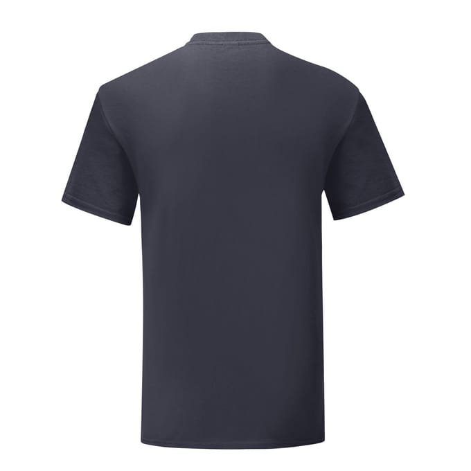 Fruit of the Loom Unisex volwassen iconisch T-shirt (Deep Navy)