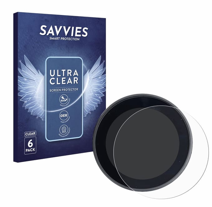 Savvies - Screenprotector voor Meraki Espresso Machine - Folie Beschermfolie transparant 6 Stuks