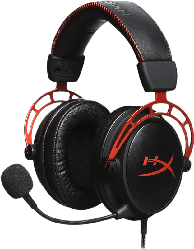 HyperX Cloud Alpha Pro Gaming Headset - PC, PS4, PS5, Xbox One & Xbox Series - Zwart/Rood