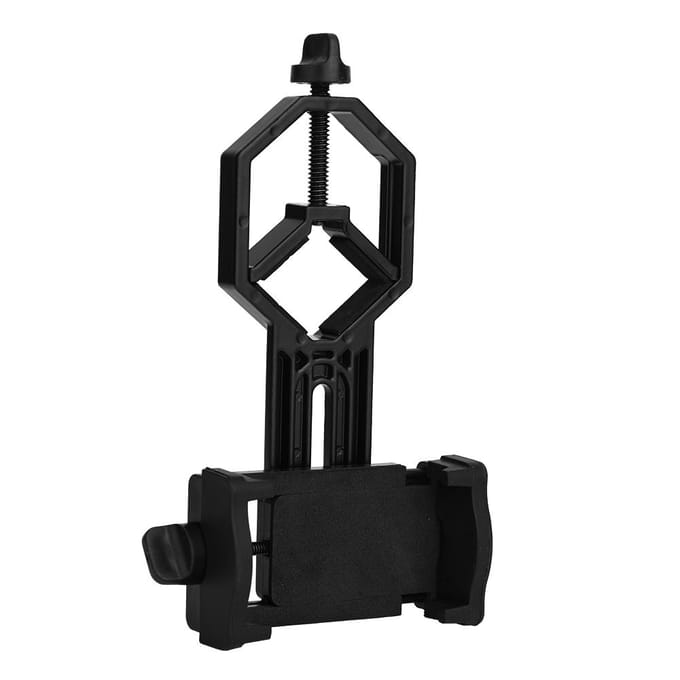 Universele telefoonhouder Mount Adapter Clip Beugel voor verrekijker monoculaire telescoop black