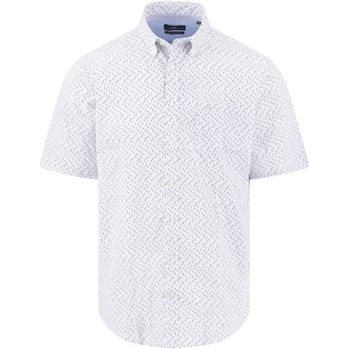 Fynch-Hatton Overhemd Seasonal Fine Combi Pattern Button-Down Magnolia / male