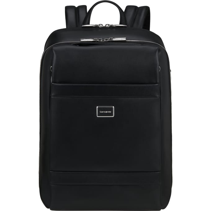 Samsonite Image Biz Leather Rugzak 14.1" Zwart