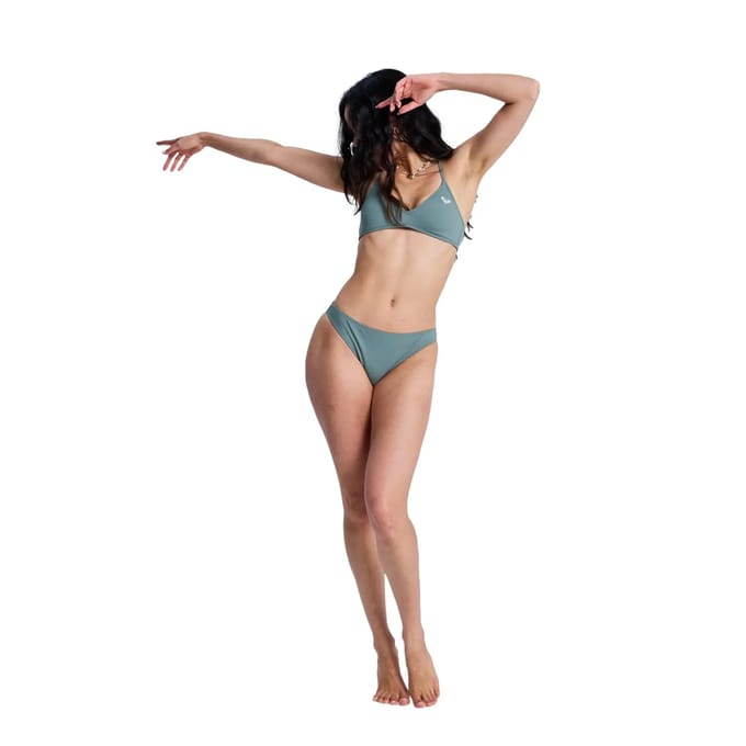Roxy Essentials Sd Moderate Bikinibroekje Blauw,Grijs M Vrouw