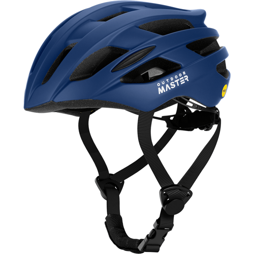 OutdoorMaster MIPS Racefietshelm voor volwassenen Blauw M