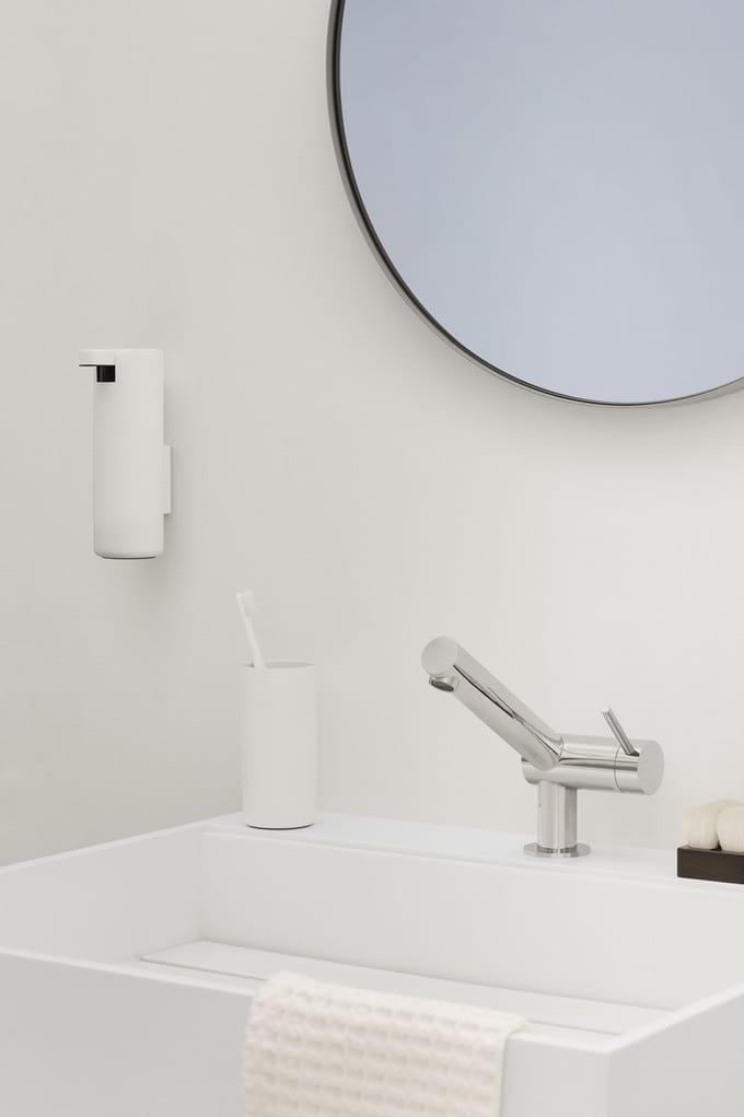 Modo Dubbele Handdoekstang White | Wit | Staal