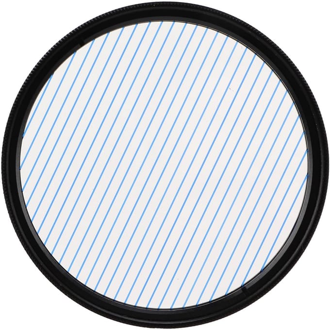 Junestar Blue Streak Special Effects Filter Anamorfisch Optisch Glas voor Nikon Camera Accessoire gray