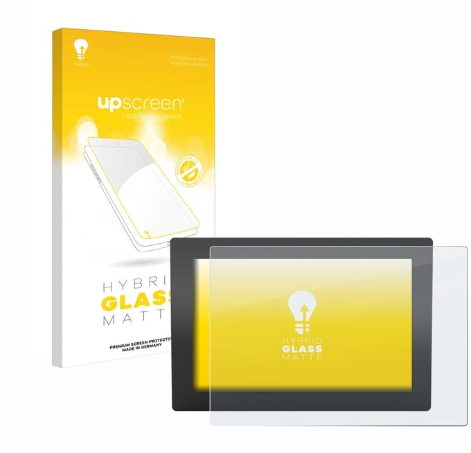 upscreen - Screenprotector voor WAGO Web Panel 400 - Folie Beschermfolie Beschermglas matte