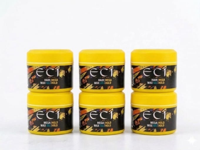 EC1 - Haarwax Mannen - Extreme Strong Hold Styling Wax - 6x150ml