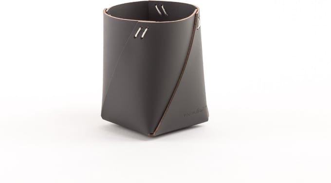 Vacavaliente - Ruca Organiser - Gerecycled Leer - Grijs