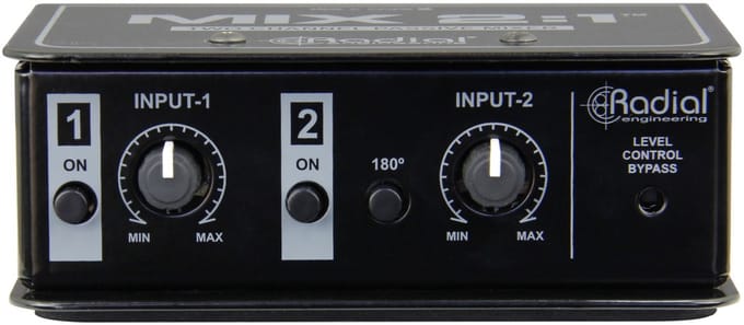 Radial Mix 2:1 Passive Summing Mixer - Kleine mixer