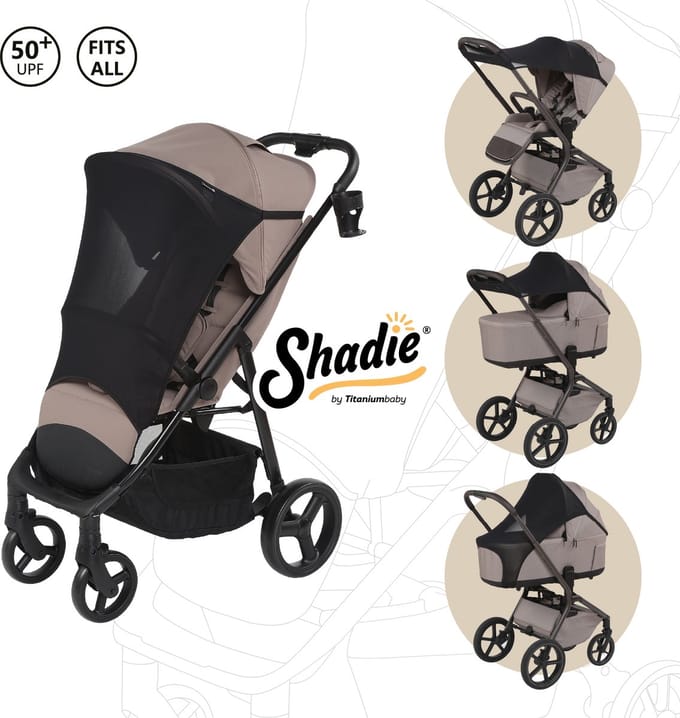 Titaniumbaby SHADIE Elastic Sunshade black