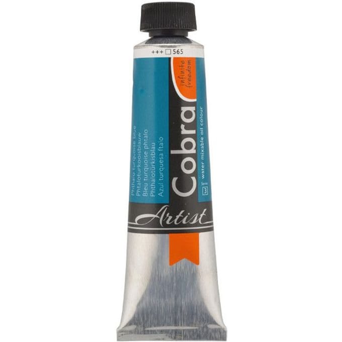 Olieverf - #565 Phtaloturkooisblauw - Cobra - 40ml