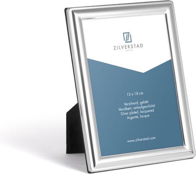 Zilverstad 8075232 Wissellijst Papierformaat: 13 x 18 cm Zilver