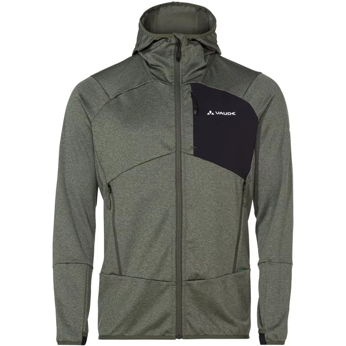 Vaude Monviso Ii Fleece Met Kap Groen S Man