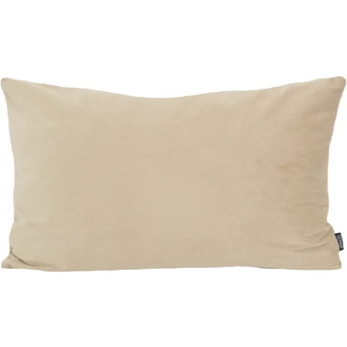 Gek op kussens! Sierkussen velvet beige long | 30 x 50 cm | velvet/polyester
