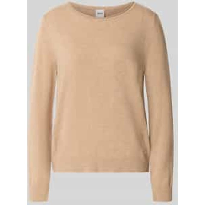 Regular fit pullover van mix van scheerwol en kasjmier model 'Lisa'