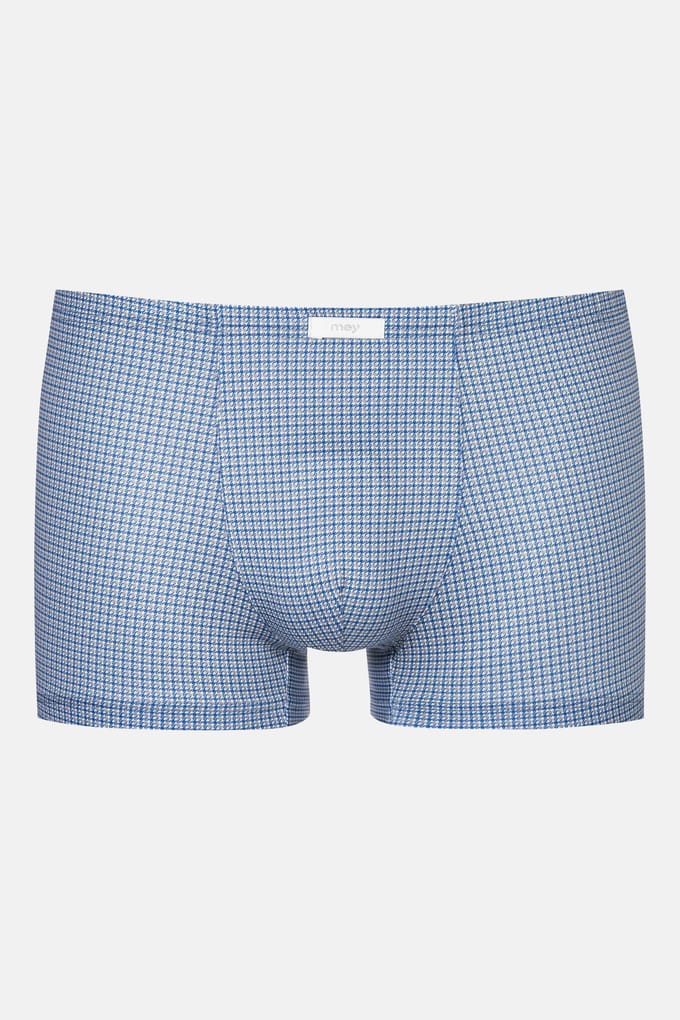 Shorty Serie Houndstooth Blue Blue Stream