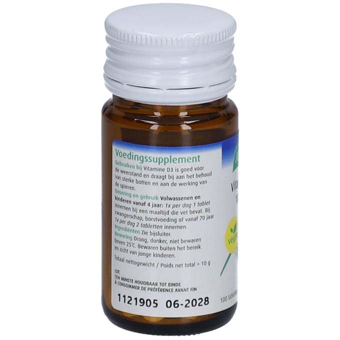 A. Vogel Vitamine D3 1000IU - 100 Tabletten