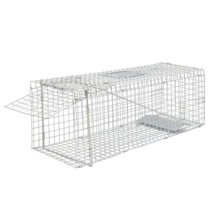 vidaXL Levendeval gegalvaniseerd 80 cm